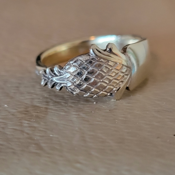 Tiffany & Company pineapple spoon ring in gold vermeil #42 - Picture 12 of 16